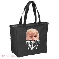 I'd Sniff That Funny Joe Biden Tote Bag thumb 2