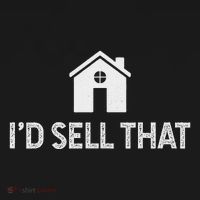ID Sell That Funny Realtor Real Estate Agent Women's Hoodie thumb 2