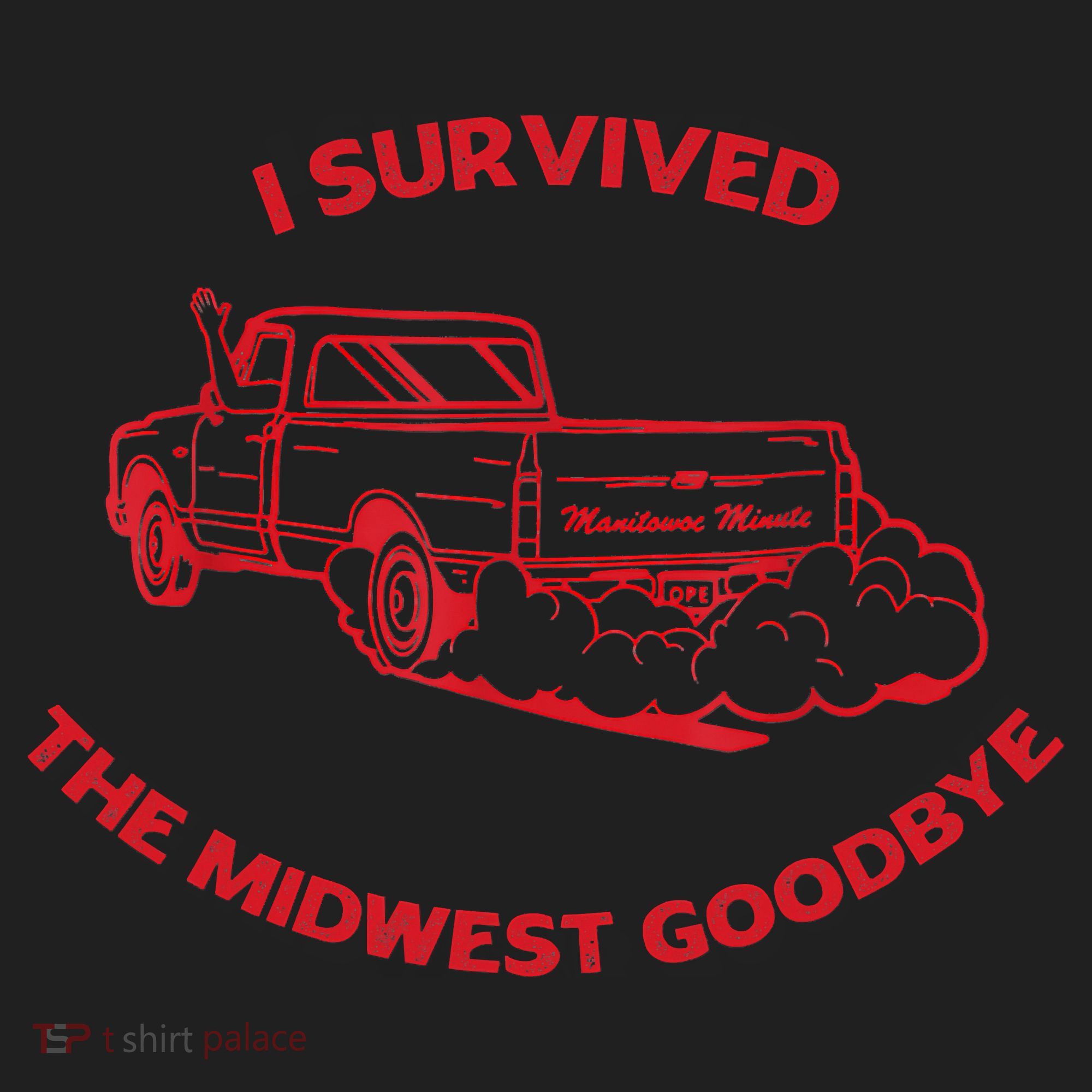 I Survived The Midwest Goodbye Beanie