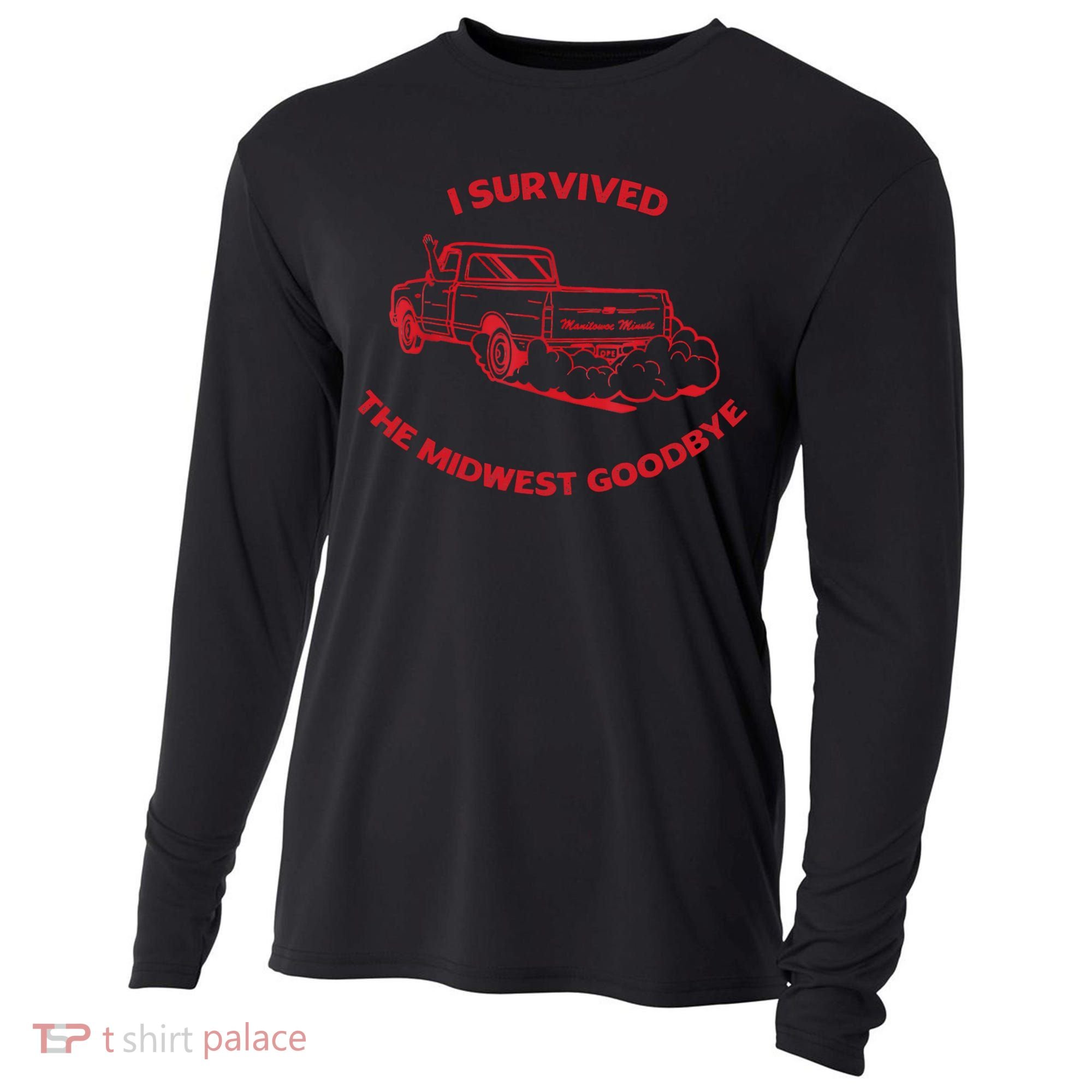 I Survived The Midwest Goodbye Cooling Performance Long Sleeve Crew