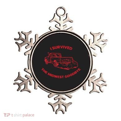 I Survived The Midwest Goodbye Ornament