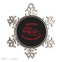 I Survived The Midwest Goodbye Ornament thumb 0
