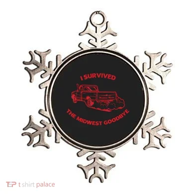 I Survived The Midwest Goodbye Ornament