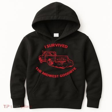 I Survived The Midwest Goodbye Kids Hoodie