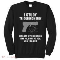 I Study Triggernometry Gun Pistol Funny Sweatshirt thumb 0