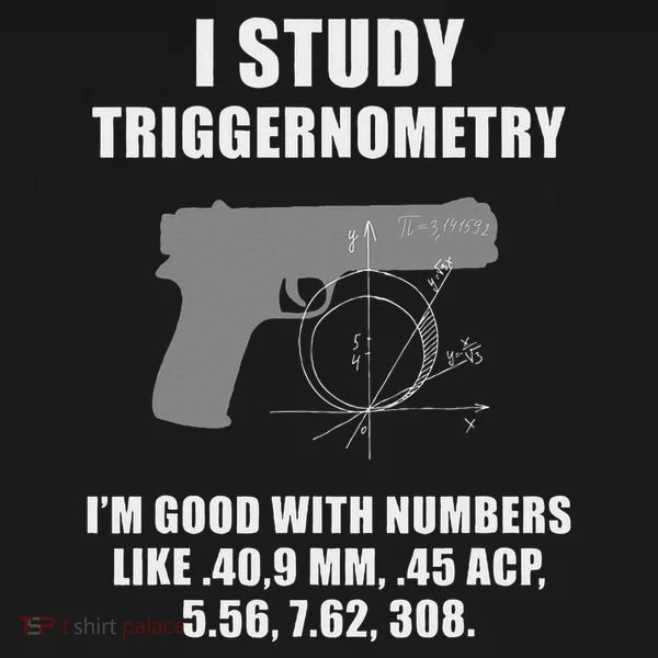 I Study Triggernometry Gun Pistol Funny Bucket Hat
