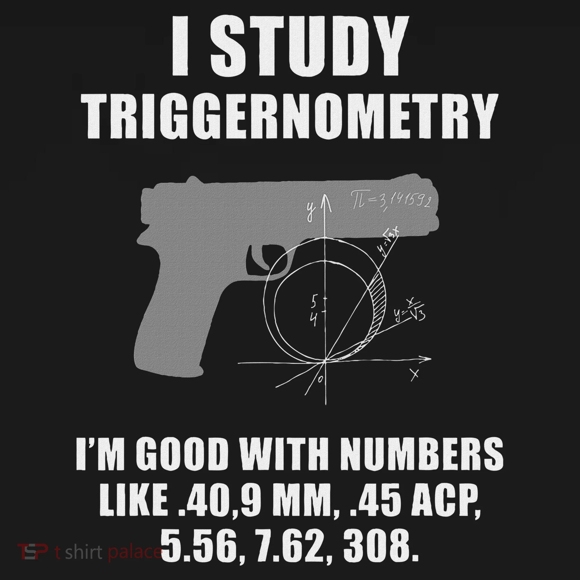 I Study Triggernometry Gun Pistol Funny Toddler Hoodie