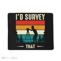Id Survey That Retro Land Surveyor Cartographer Surveying Mousepad thumb 0