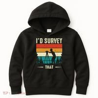 Id Survey That Retro Land Surveyor Cartographer Surveying Kids Hoodie thumb 0