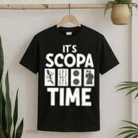 It's Scopa Time Nonna Nonno Italian Cards Game Scopa Player Premium T-Shirt thumb 2