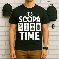 It's Scopa Time Nonna Nonno Italian Cards Game Scopa Player Premium T-Shirt thumb 6