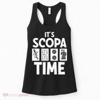 It's Scopa Time Nonna Nonno Italian Cards Game Scopa Player Premium Women's Tank Top thumb 0