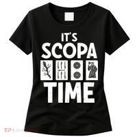 It's Scopa Time Nonna Nonno Italian Cards Game Scopa Player Premium Women's T-Shirt thumb 0