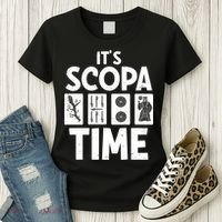 It's Scopa Time Nonna Nonno Italian Cards Game Scopa Player Premium Women's T-Shirt thumb 3