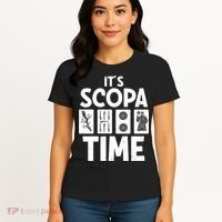 It's Scopa Time Nonna Nonno Italian Cards Game Scopa Player Premium Women's T-Shirt thumb 4