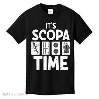 It's Scopa Time Nonna Nonno Italian Cards Game Scopa Player Premium Kids T-Shirt thumb 0