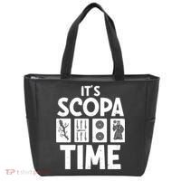It's Scopa Time Nonna Nonno Italian Cards Game Scopa Player Premium Tote Bag thumb 0
