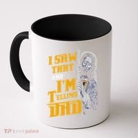 I Saw That Im Telling Dad Funny Religious Christian Jesus Coffee Mug thumb 0