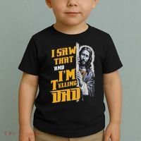 I Saw That Im Telling Dad Funny Religious Christian Jesus Toddler T-Shirt thumb 2
