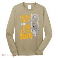 I Saw That Im Telling Dad Funny Religious Christian Jesus Long Sleeve Shirt thumb 0