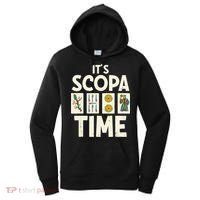It's Scopa Time Nonna Nonno Italian Cards Game Scopa Player Women's Hoodie thumb 0