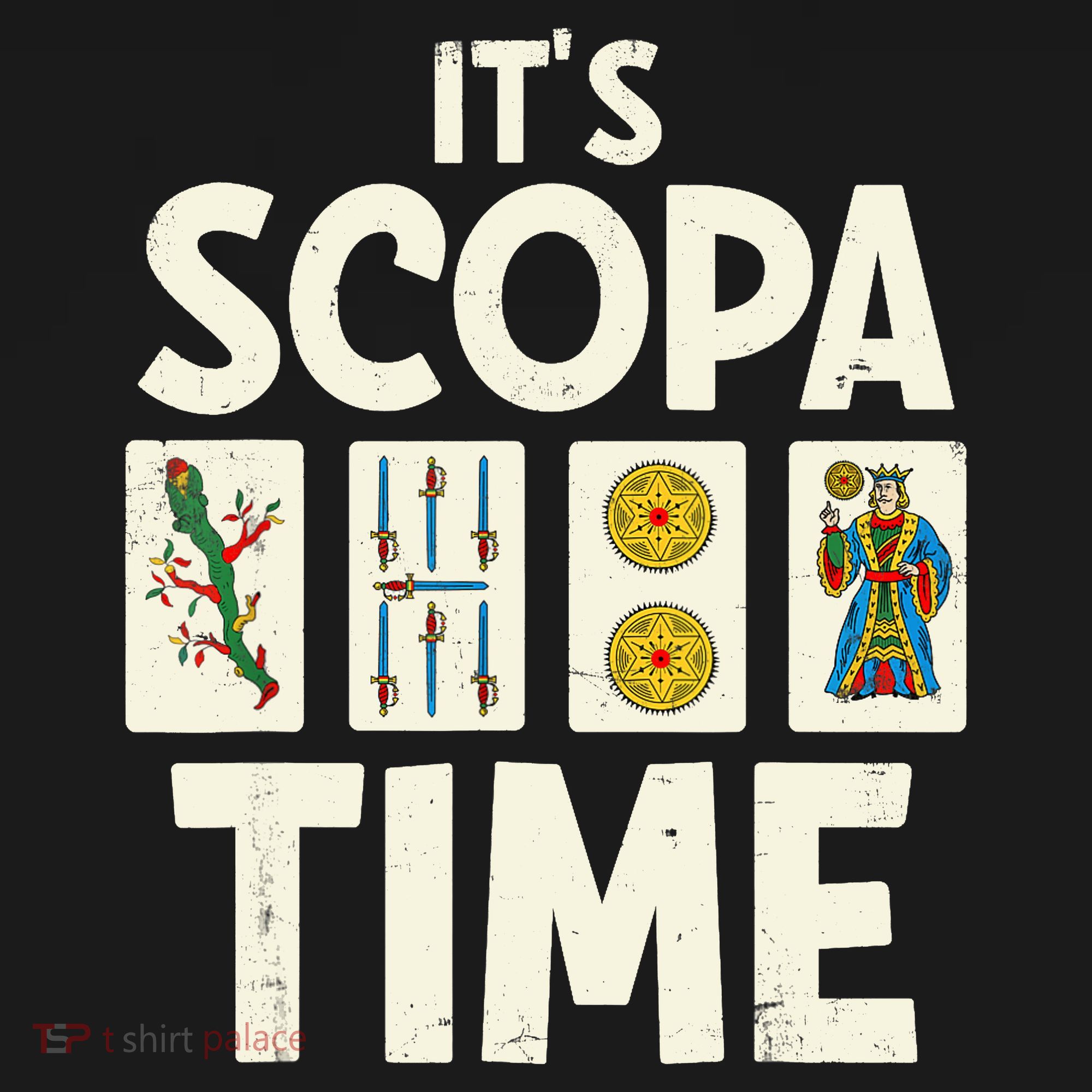 It's Scopa Time Nonna Nonno Italian Cards Game Scopa Player Women's Tank Top