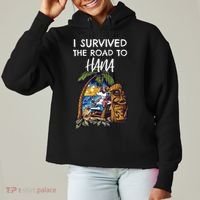 I Survived The Road To Hana Gift Ladies Heavyweight Boxy Pullover Hoodie thumb 0
