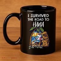 I Survived The Road To Hana Gift 11oz C Handle Ceramic Mug thumb 4