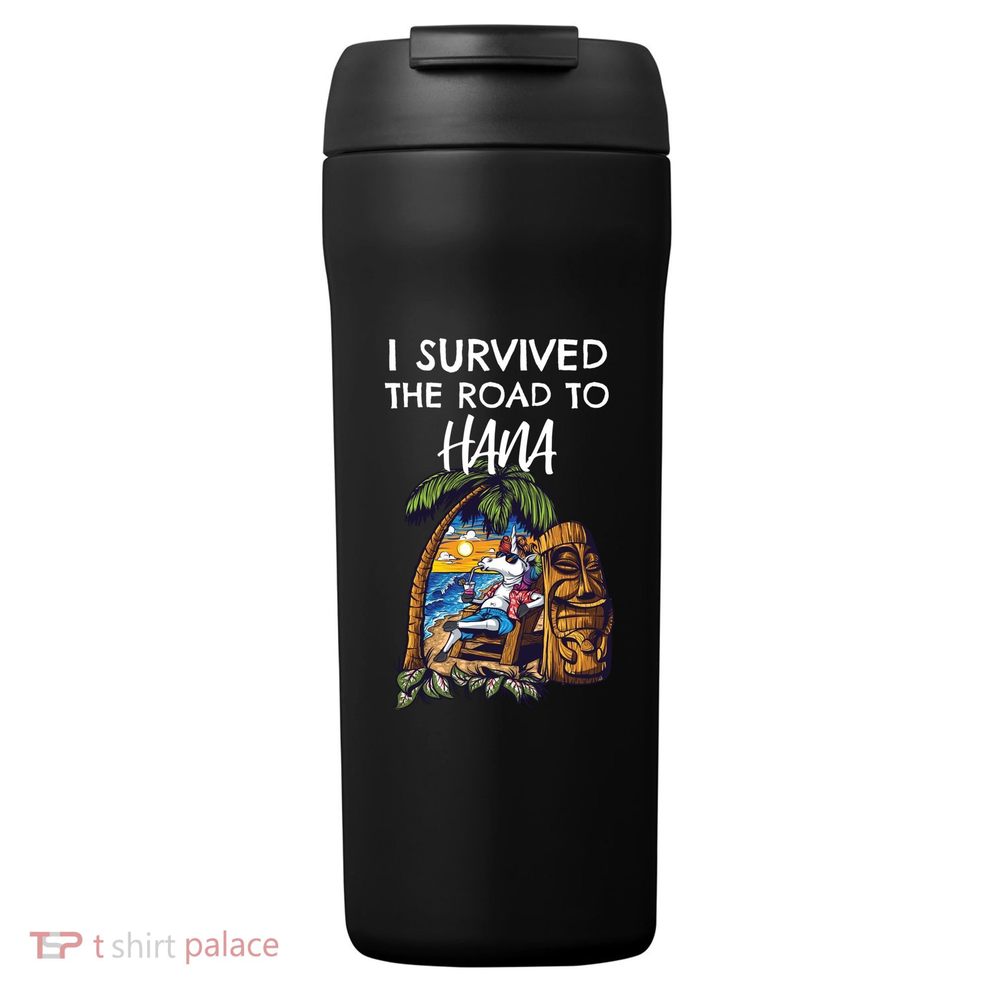 I Survived The Road To Hana Gift 24oz Duet Stainless Steel Tumbler