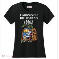 I Survived The Road To Hana Gift Women's Cooling Performance Crew T-Shirt thumb 0