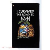 I Survived The Road To Hana Gift Golf Towel thumb 0