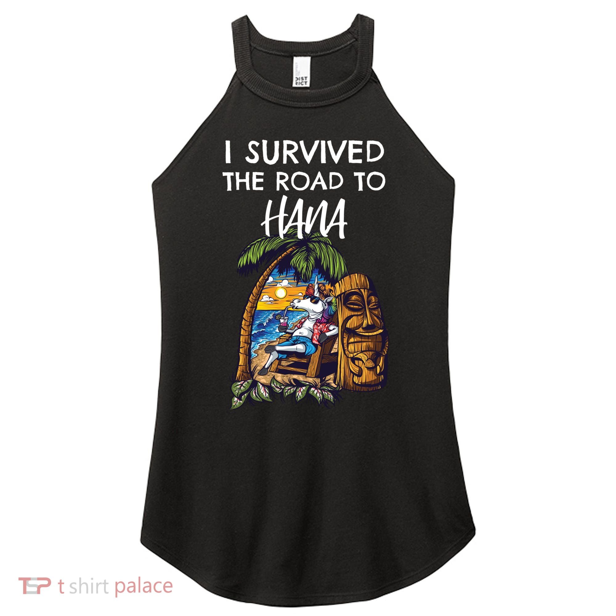 I Survived The Road To Hana Gift Women's Perfect Tri Rocker Tank