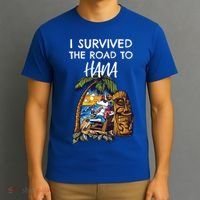 I Survived The Road To Hana Gift T-Shirt thumb 3