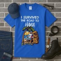 I Survived The Road To Hana Gift Tall T-Shirt thumb 3