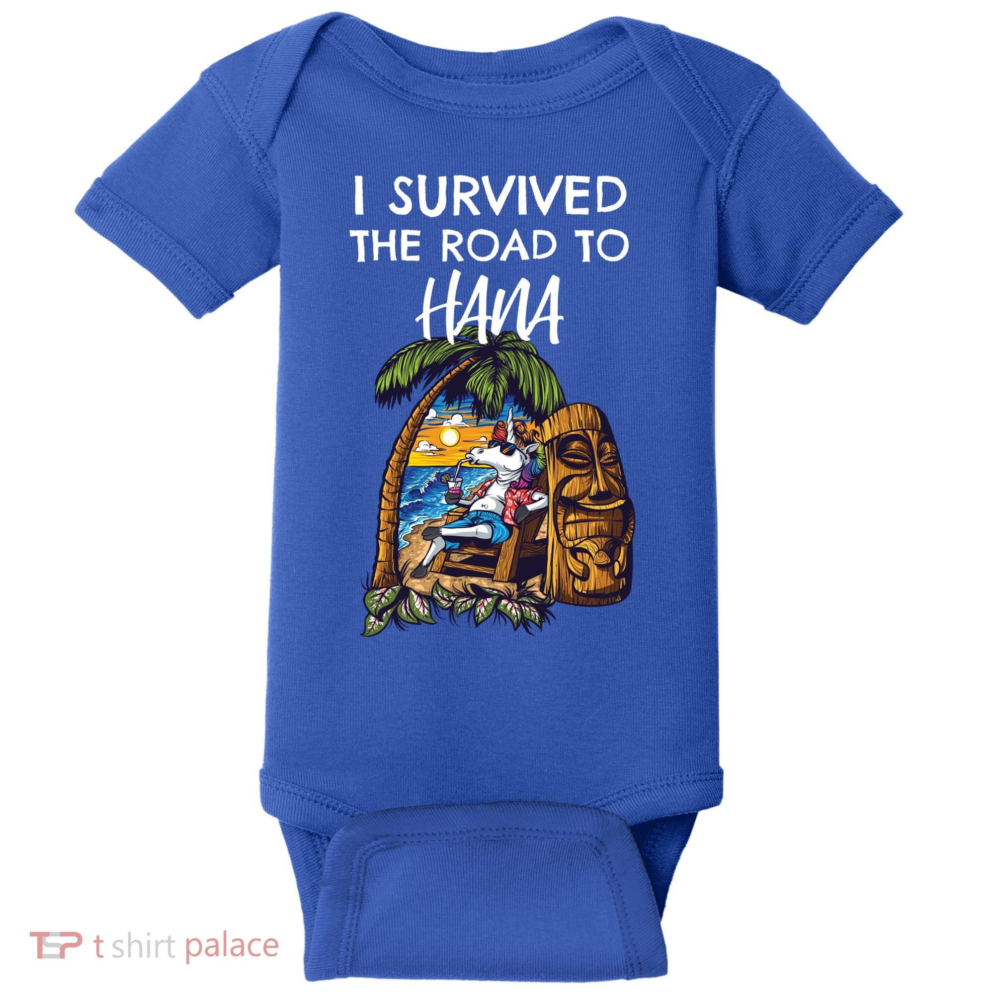 I Survived The Road To Hana Gift Baby Bodysuit