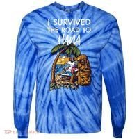 I Survived The Road To Hana Gift Tie-Dye Long Sleeve Shirt thumb 0