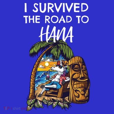 I Survived The Road To Hana Gift Toddler Hoodie