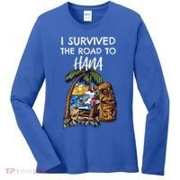 I Survived The Road To Hana Gift Women's Long Sleeve Shirt thumb 0