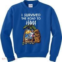 I Survived The Road To Hana Gift Kids Sweatshirt thumb 0