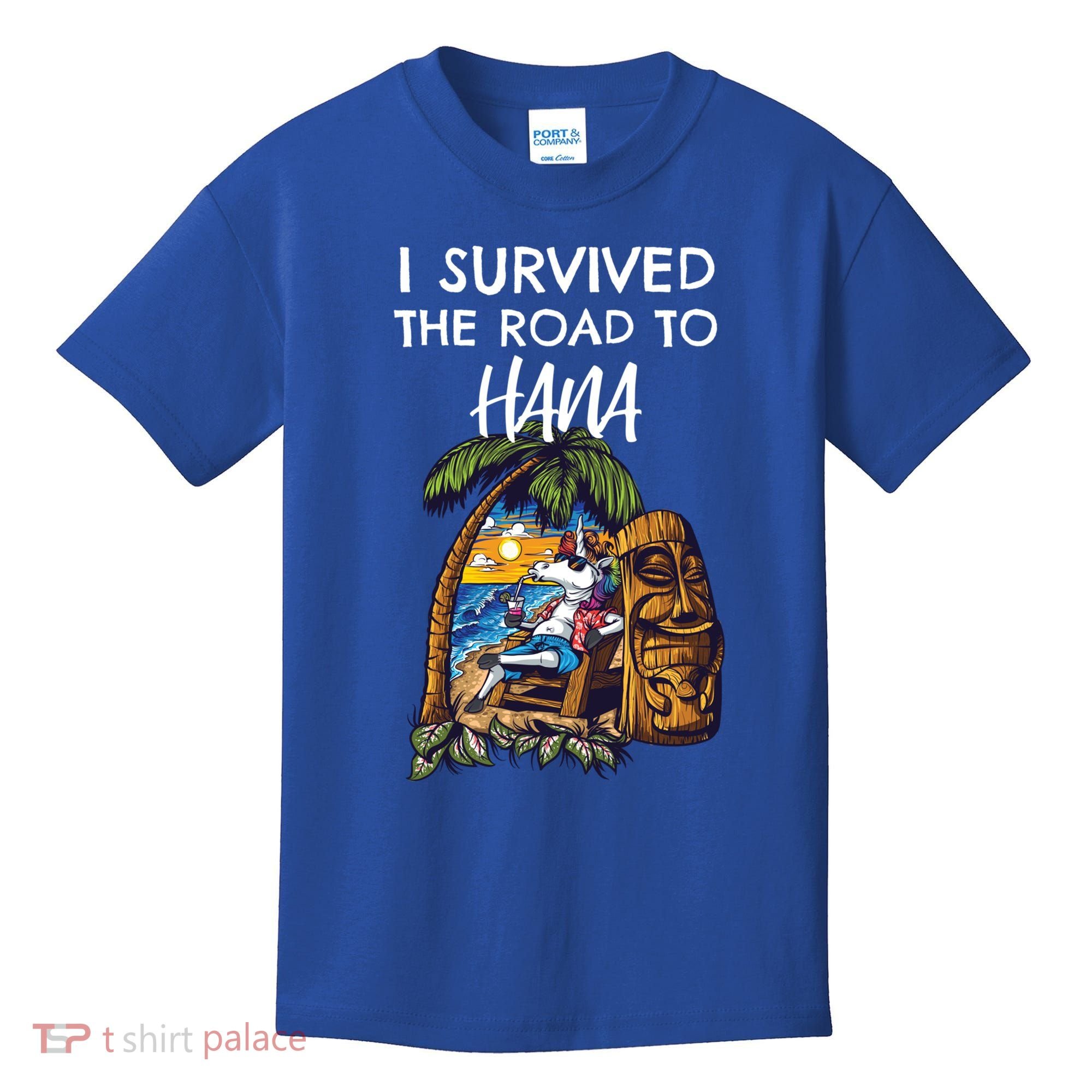 I Survived The Road To Hana Gift Kids T-Shirt