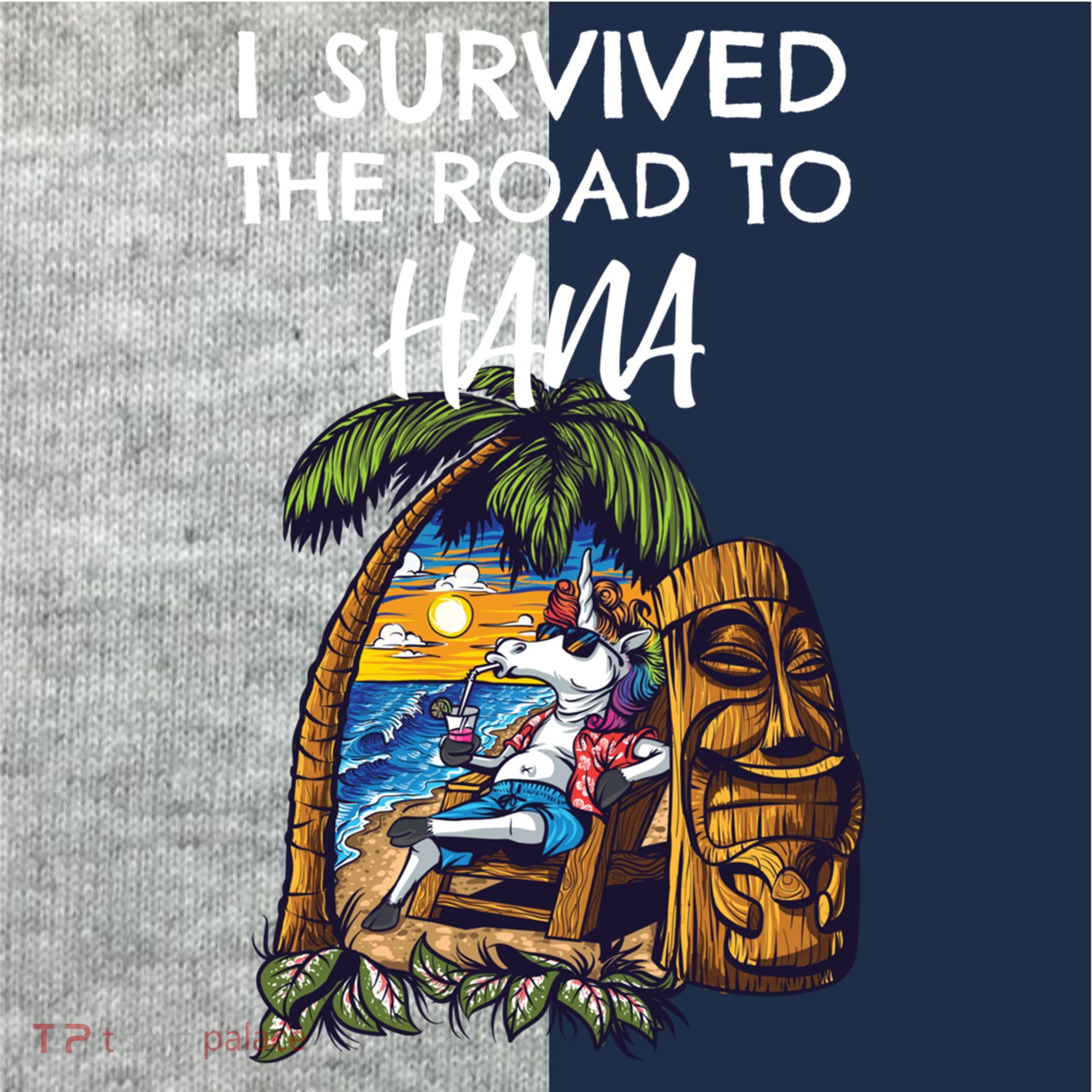 I Survived The Road To Hana Gift Kids Colorblock Raglan Jersey