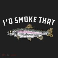ID Smoke That Rainbow Trout Fish Bbq Barbecue Women's Sweatshirt thumb 2
