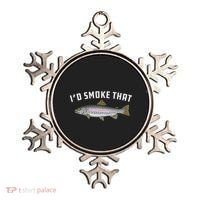 ID Smoke That Rainbow Trout Fish Bbq Barbecue Ornament thumb 0