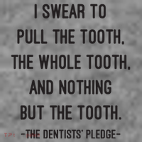 I Swear To Pull The Tooth The Whole Tooth And Nothing But The Tooth Toddler Hoodie thumb 2
