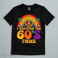 I Survived The 60s Twice Sixties 70th Birthday T-Shirt thumb 5