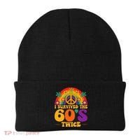 I Survived The 60s Twice Sixties 70th Birthday Beanie thumb 0
