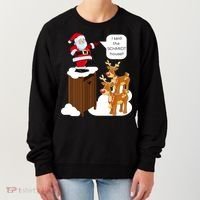 I Said The Schmidt House Fun Xmas Santa Women's Sweatshirt thumb 0