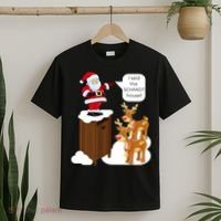 I Said The Schmidt House Fun Xmas Santa T-Shirt thumb 2