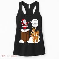 I Said The Schmidt House Fun Xmas Santa Women's Tank Top thumb 0