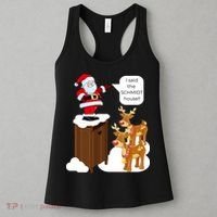 I Said The Schmidt House Fun Xmas Santa Women's Tank Top thumb 3